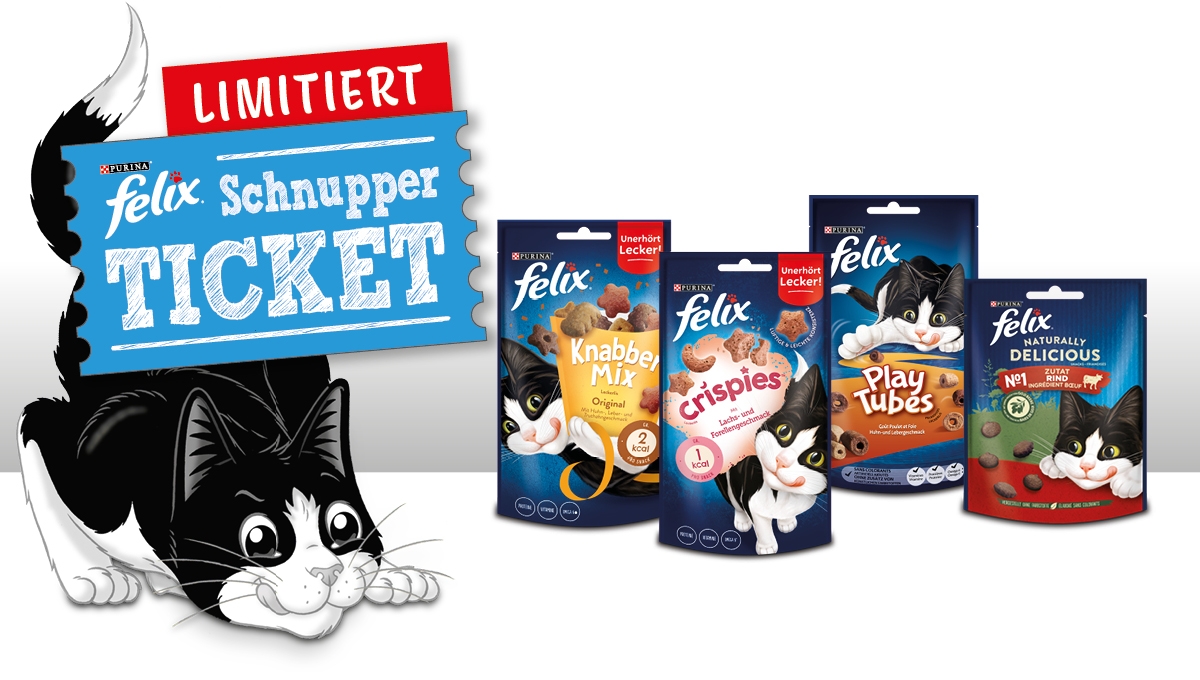 FELIX® Schnupper-Ticket Snacks