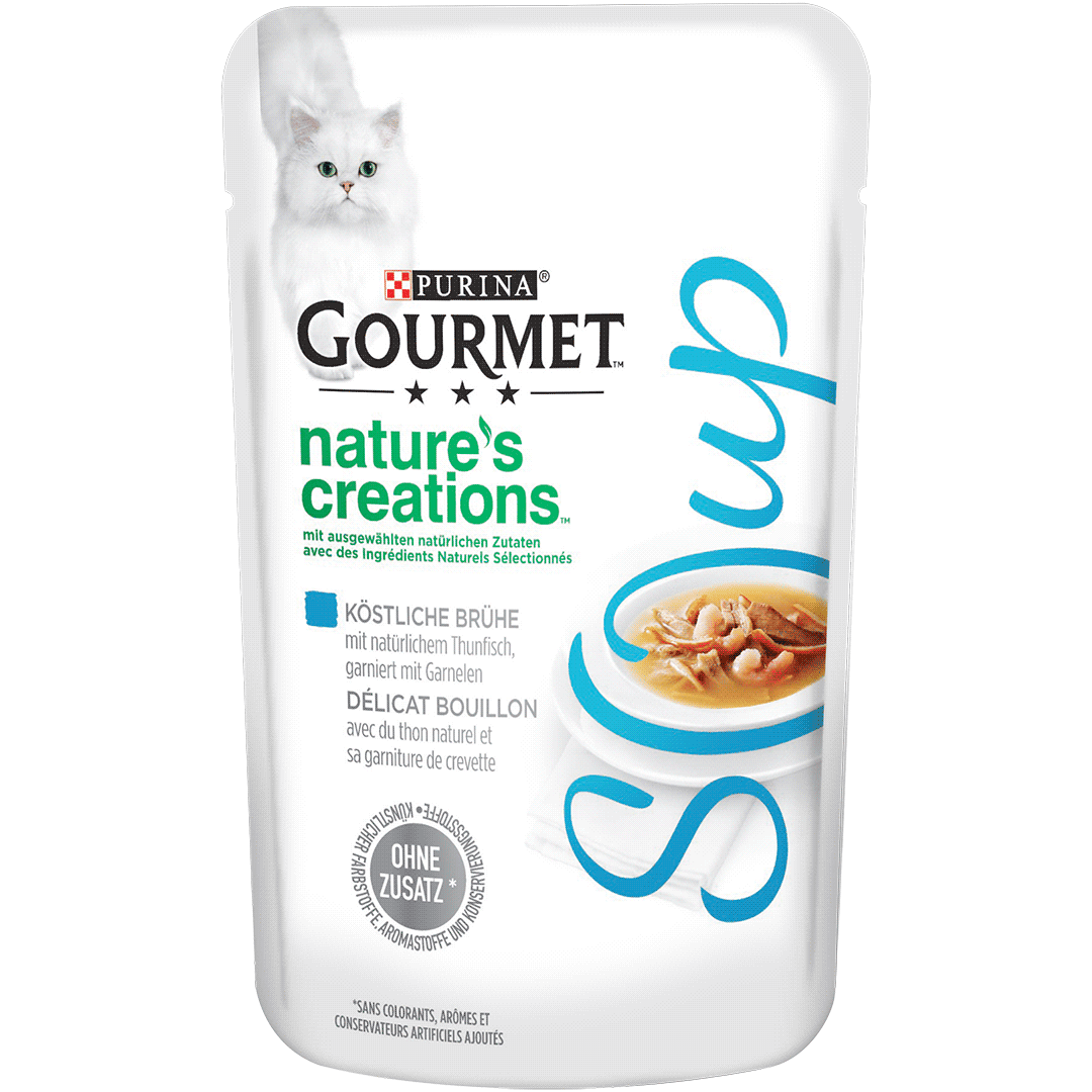 Nature´s Creations mit Thunfisch &amp; Shrimps 40g PURINA GOURMET