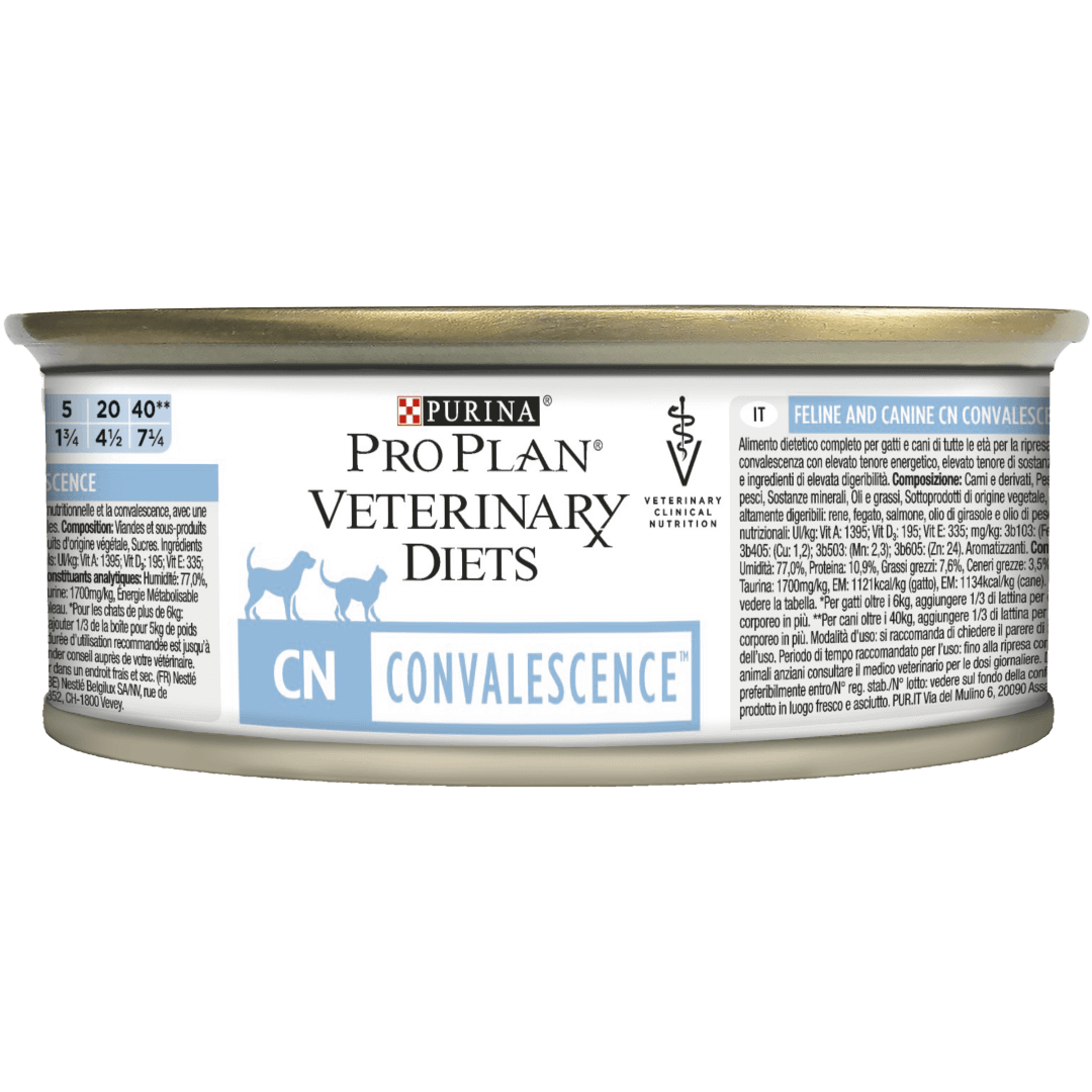 Pro plan convalescence. Пурина Конвалесценс для кошек. Purina CN convalescence консерва для кошек и собак реабилитационные 195 г. Pro Plan Veterinary Diets convalescence для кошек и собак. Purina Pro Plan Veterinary Diets CN convalescence для кошек.