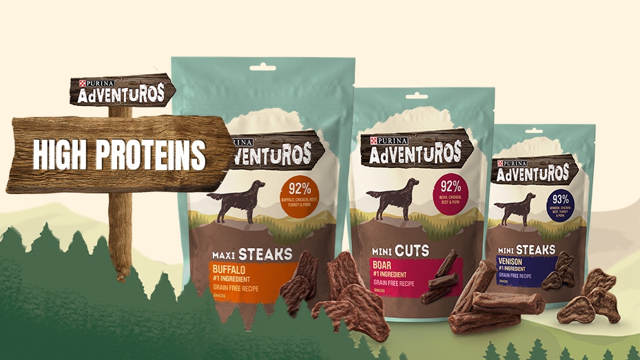 Purina AdVENTuROS High-Protein-Range Hundeleckerlis