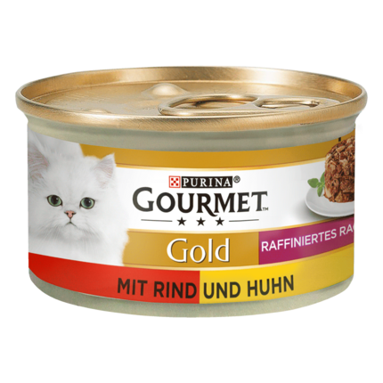 GOURMET™ Gold Raffiniertes Ragout Duetto mit Rind und Huhn 