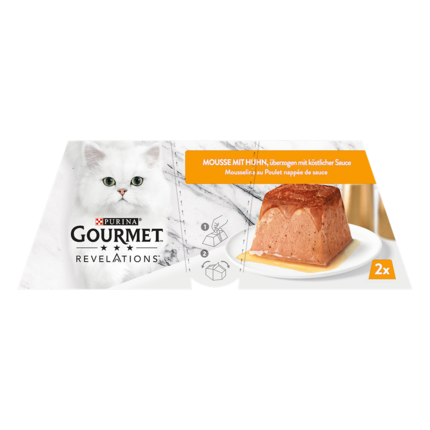 GOURMET® REVELATIONS Mousse mit Huhn, überzogen mit köstlicher Sauce