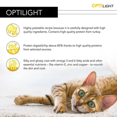 PRO PLAN Light Weight Management Turkey Dry Cat Food