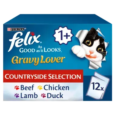 FELIX® Gravy Lover Countryside Selection Wet Cat Food