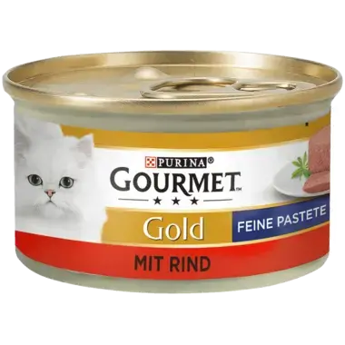 GOURMET™ Gold Feine Pastete mit Rind Vorderansicht