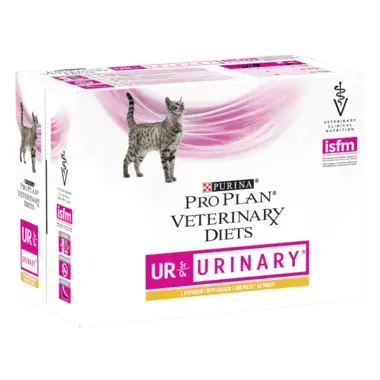 PRO PLAN VETERINARY DIETS Feline UR Urinary™ Nassfutter Huhn Seitenansicht
