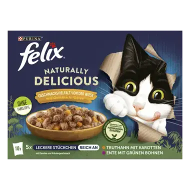 FELIX® Naturally Delicious Geschmacksvielfalt Wiese Vorderansicht