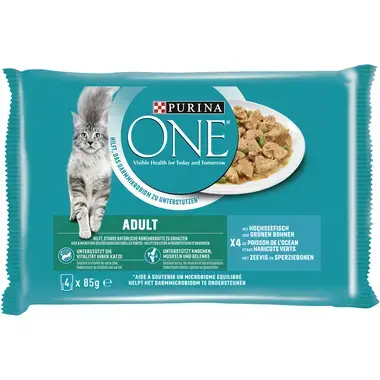 Purina ONE® Adult Hochseefisch und grüne Bohnen Vorderansicht