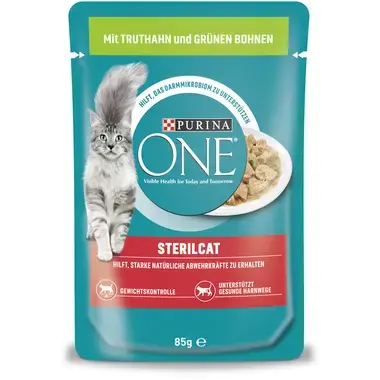 Purina ONE® Sterilcat mit Truthahn & grünen Bohnen Vorderansicht