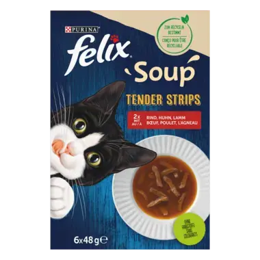 FELIX Soup Strips Geschmacksvielfalt vom Land Vorderansicht 