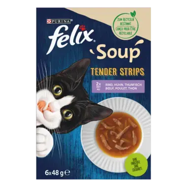FELIX Soup Strips Gemischte Vielfalt Vorderansicht 