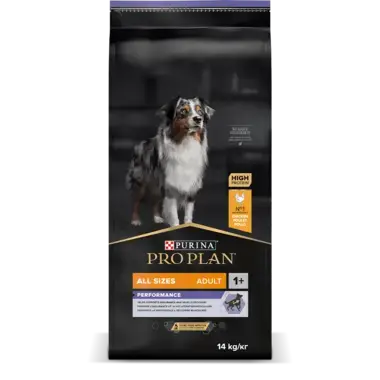 PRO PLAN Hundefutter Adult All sizes Performance reich an Huhn