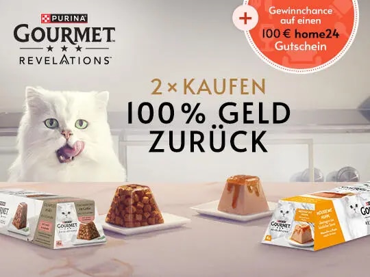 Jetzt GOURMET REVELATIONS testen und 100% Geld zurück sichern!